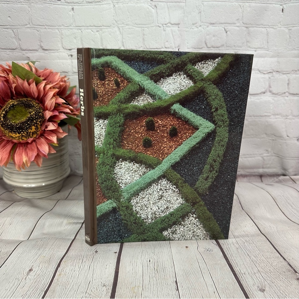 vintage 1977 time life books HERBS hardback homestead gardening